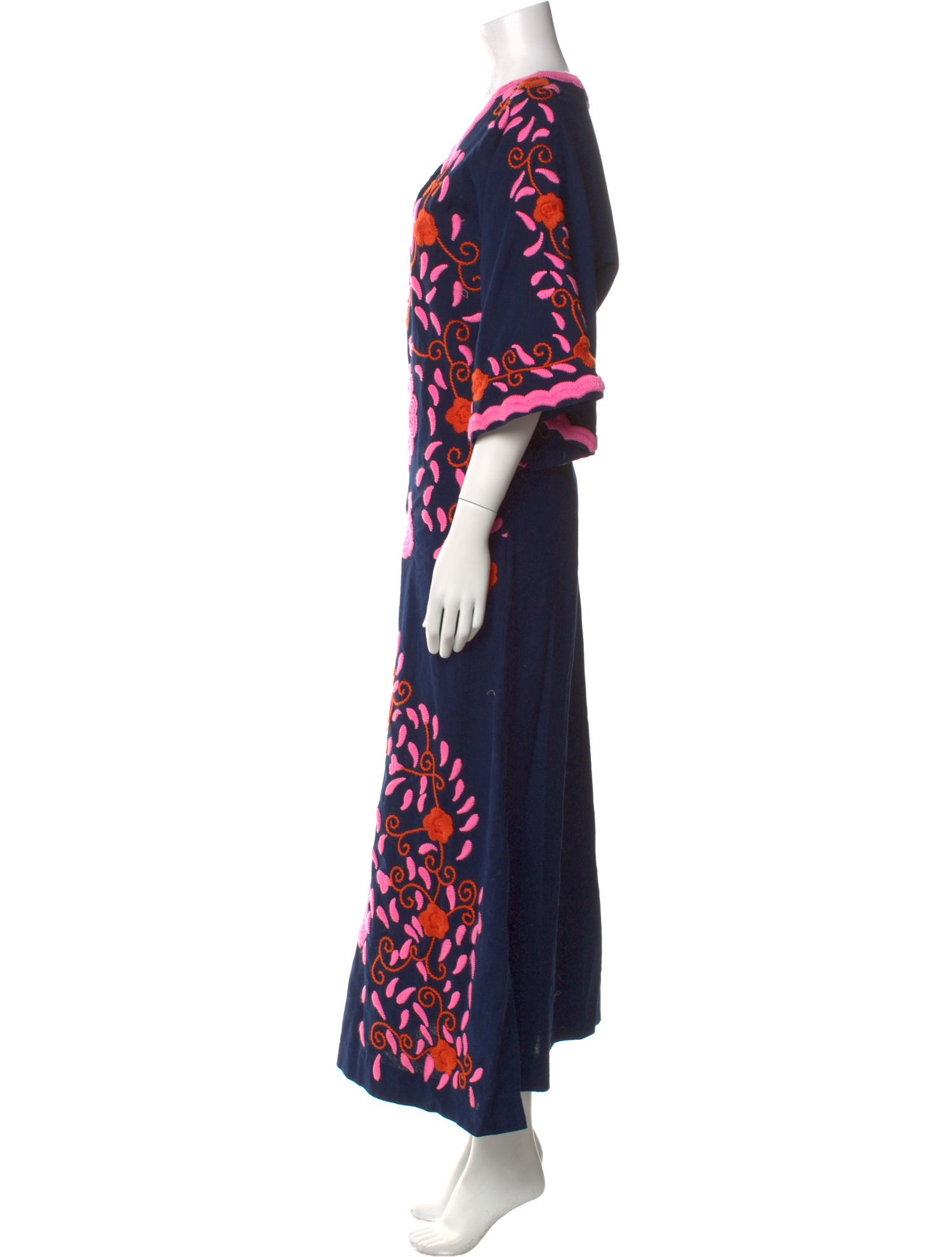 Frances Valentine Printed Long Dress