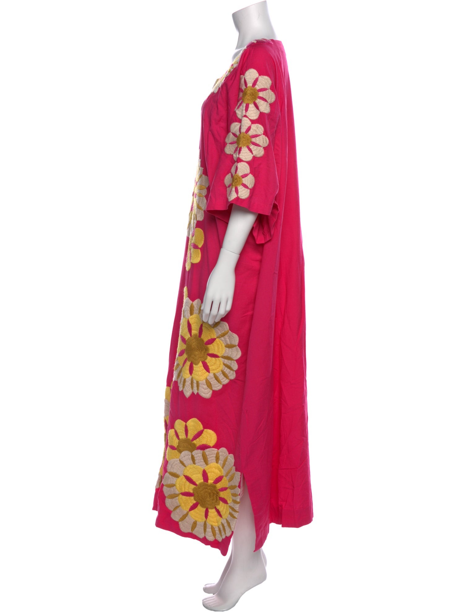 Frances Valentine Floral Print Long Dress w/ Tags