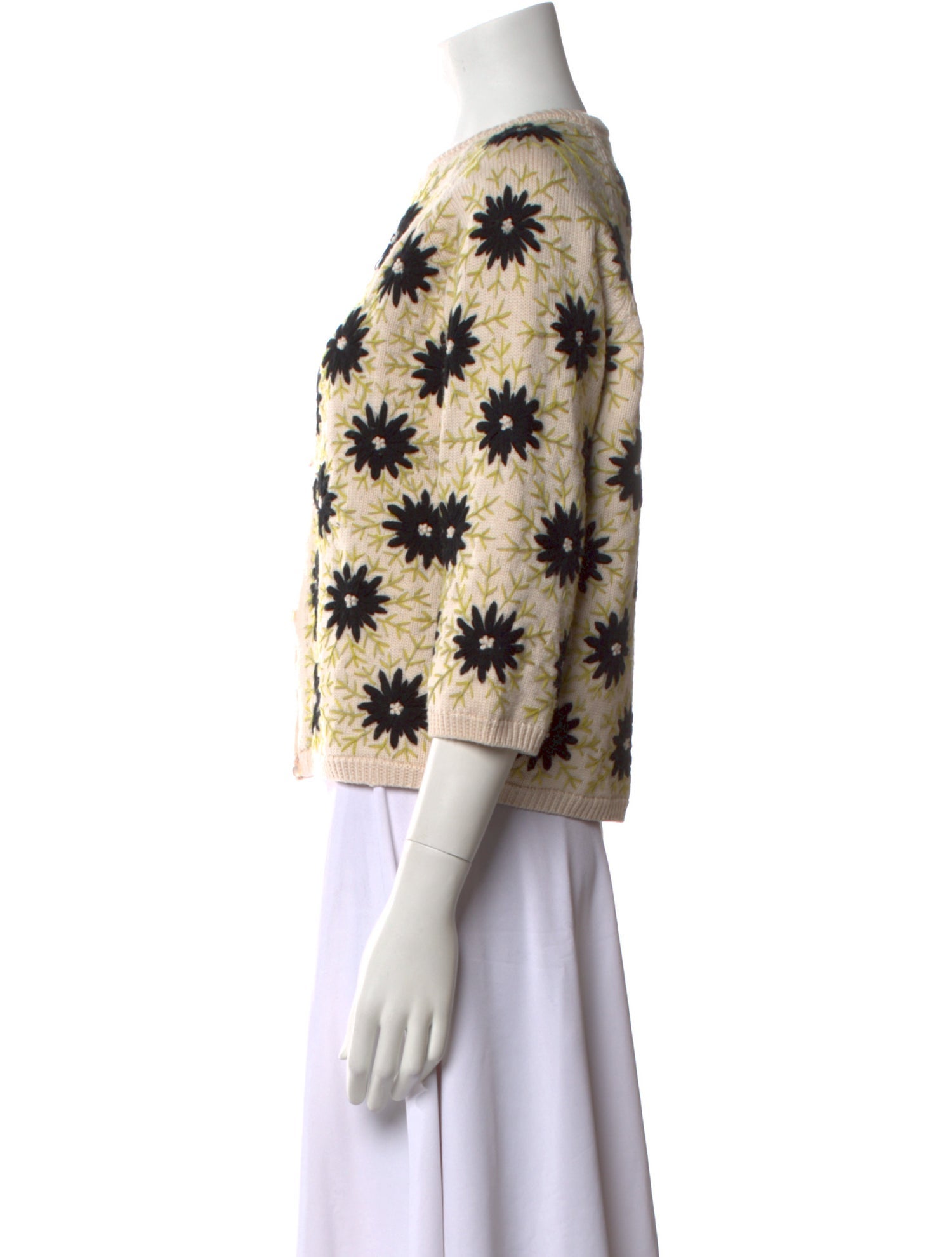 Frances Valentine Wool Printed Sweater