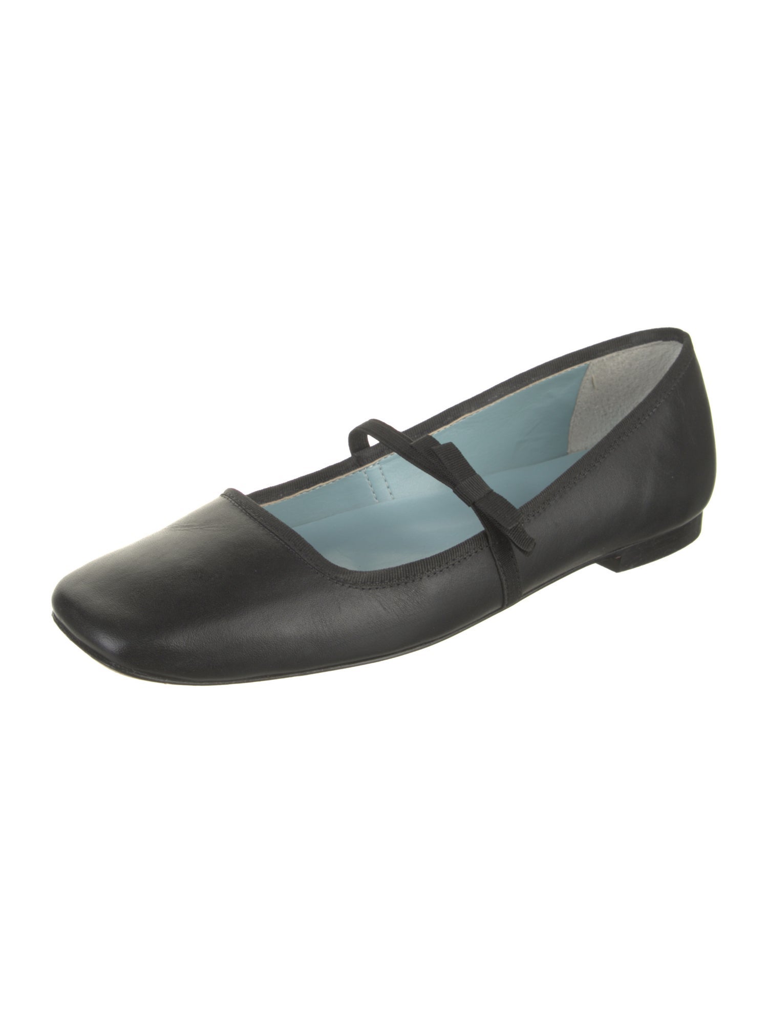 Frances Valentine Leather Mary Jane Flats