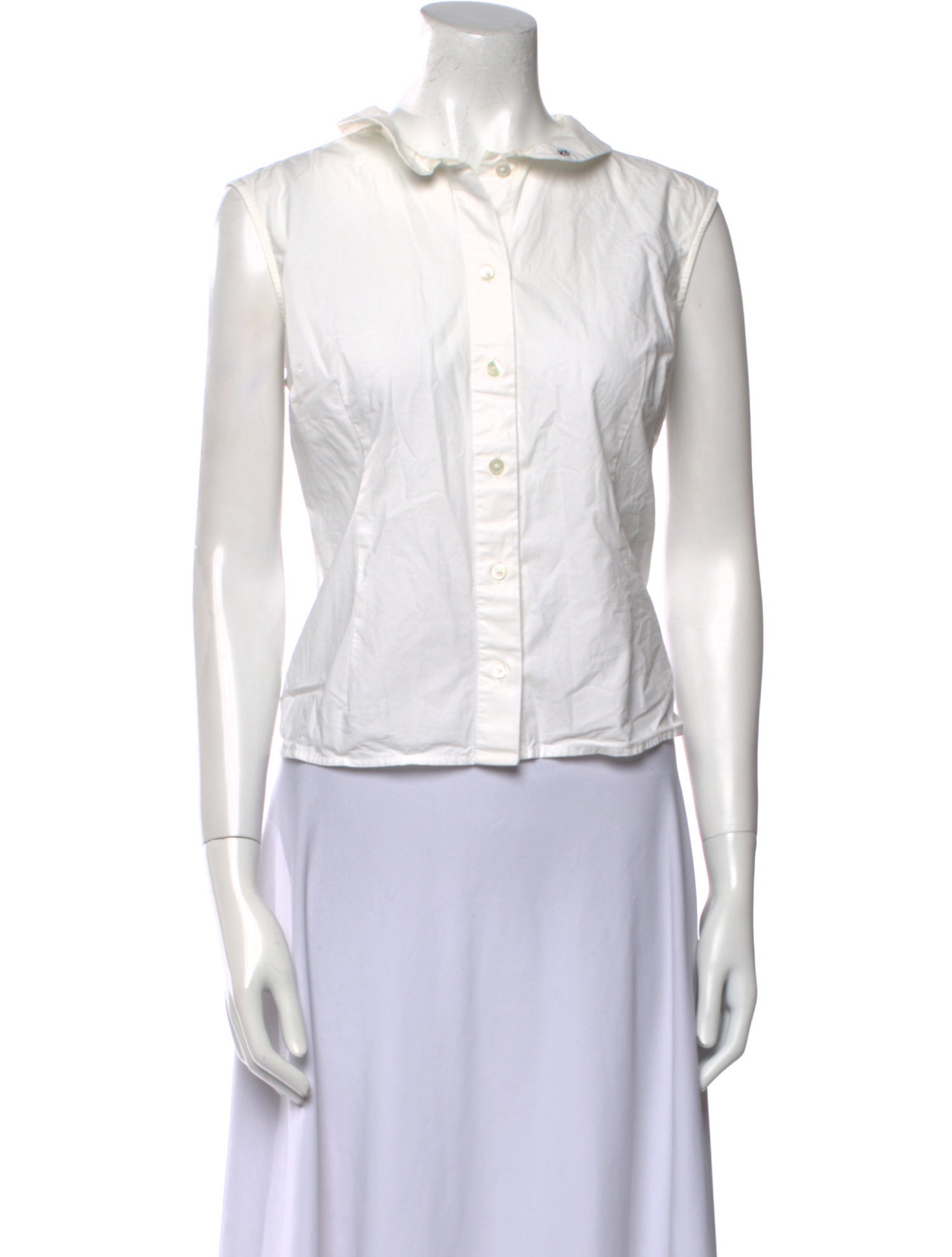 Frances Valentine Sleeveless Crop Top