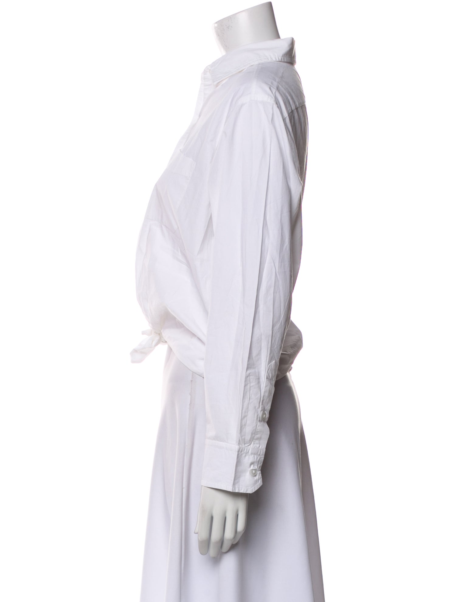 Frances Valentine Long Sleeve Crop Top