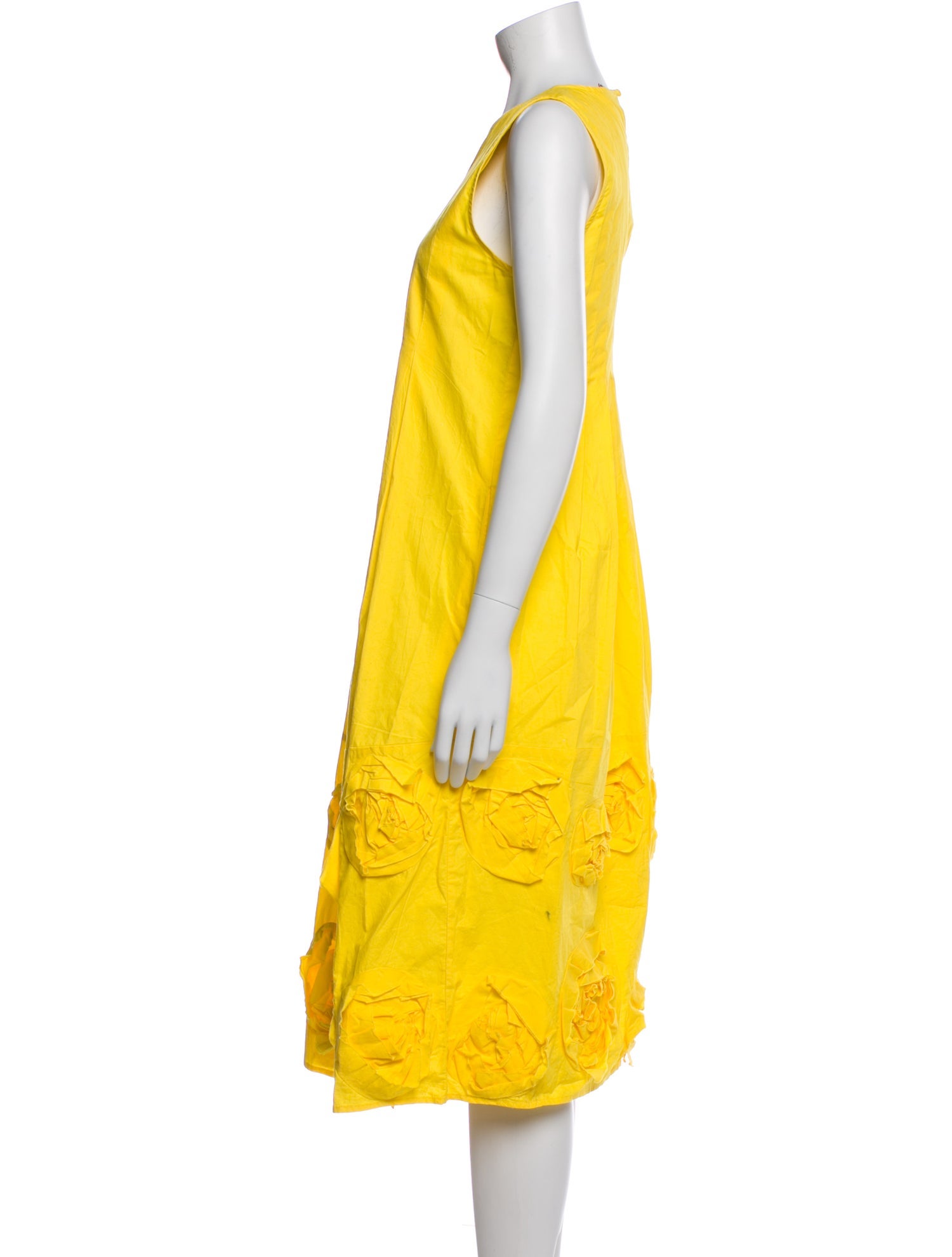 Frances Valentine Crew Neck Midi Length Dress