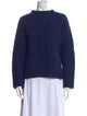Frances Valentine Lambswool Mock Neck Sweater