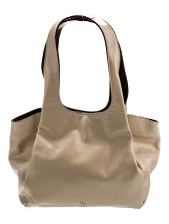 Frances Valentine Patent Leather Shoulder Bag