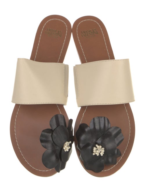 Frances Valentine Leather Slides