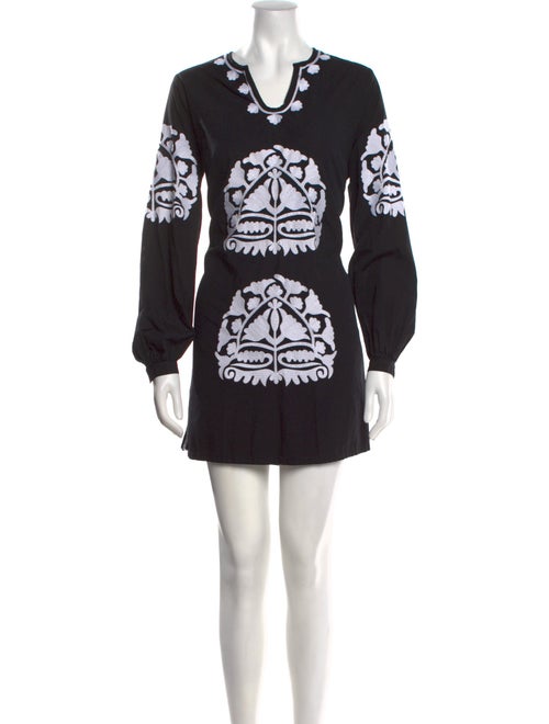 Frances Valentine Graphic Print Mini Dress