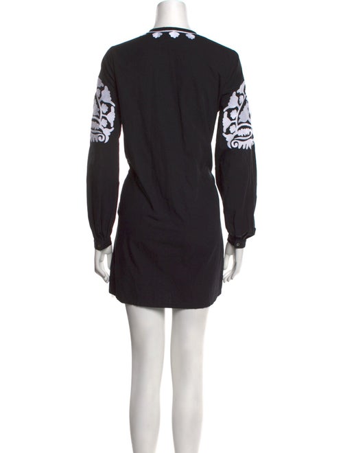 Frances Valentine Graphic Print Mini Dress