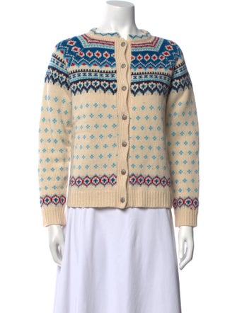 Frances Valentine Lambswool Striped Sweater