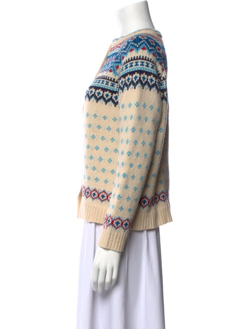 Frances Valentine Lambswool Striped Sweater