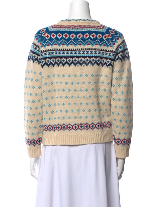 Frances Valentine Lambswool Striped Sweater