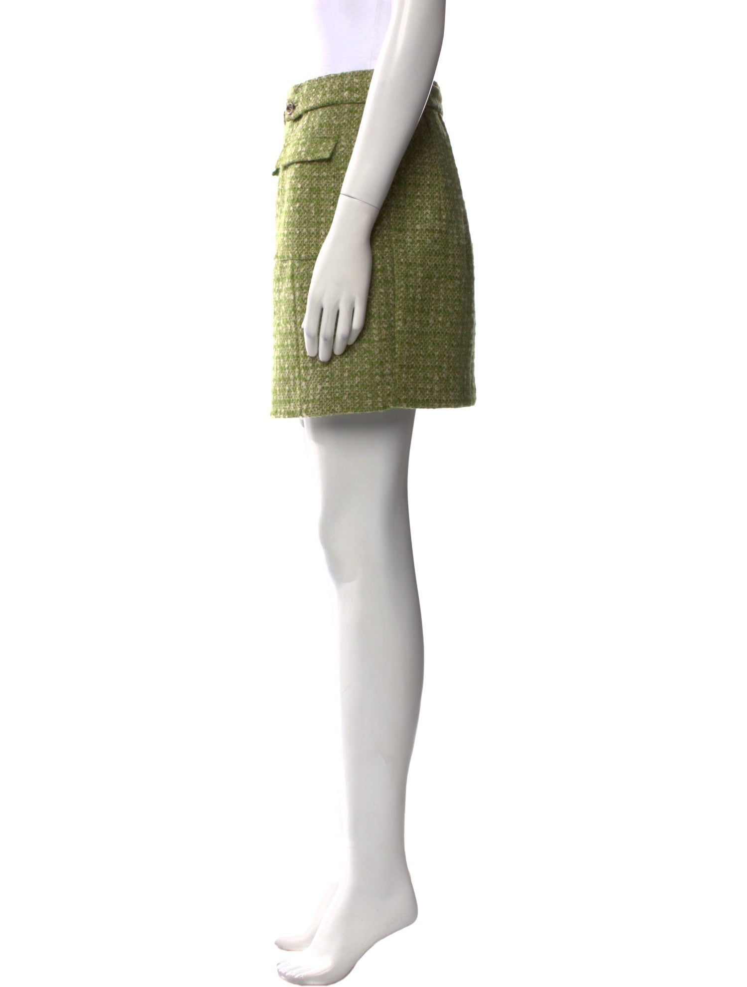 Frances Valentine Wool Mini Skirt