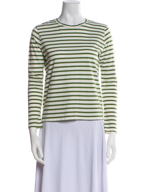 Frances Valentine Striped Crew Neck Top