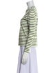 Frances Valentine Striped Crew Neck Top