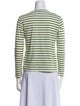 Frances Valentine Striped Crew Neck Top