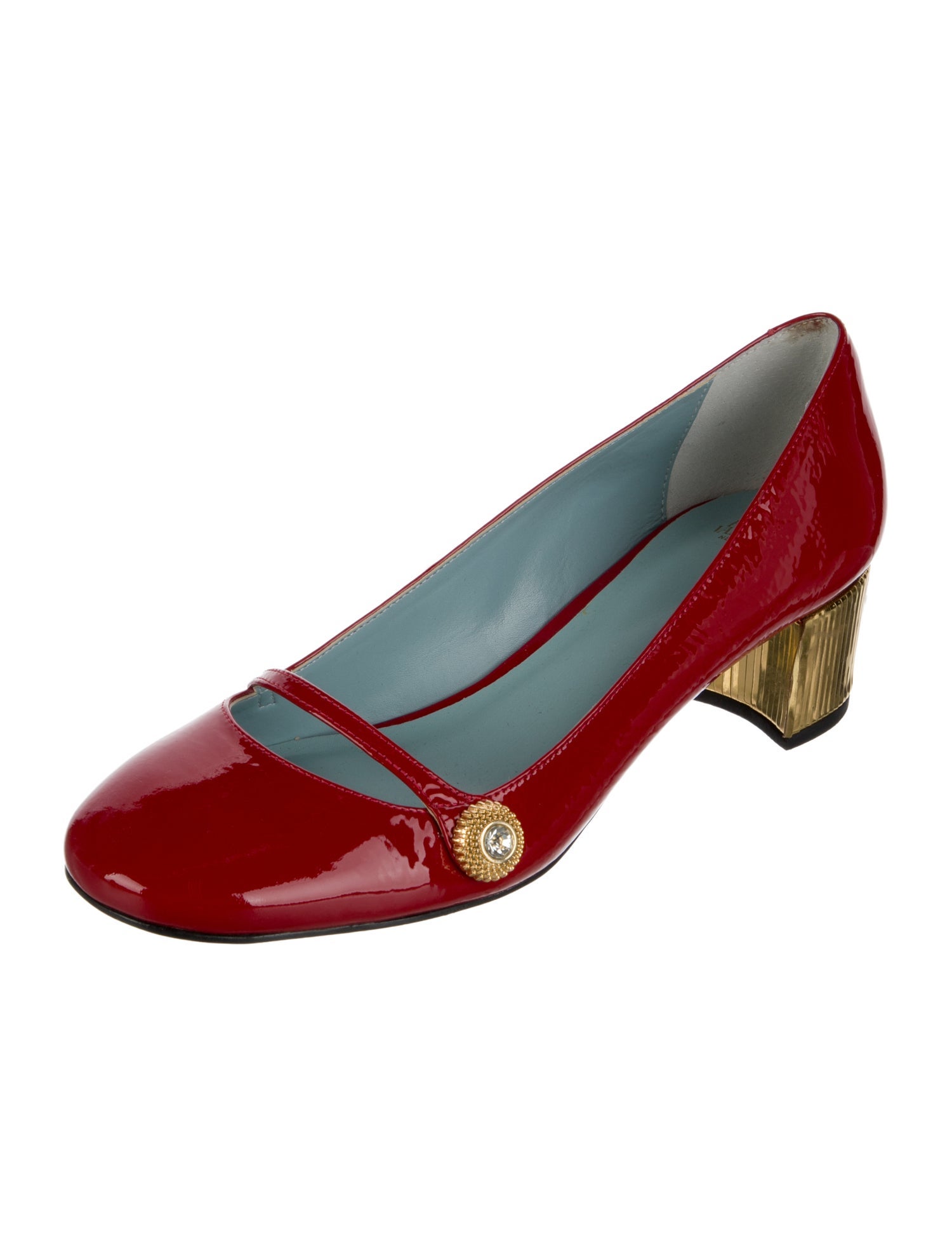 Frances Valentine Patent Leather Pumps