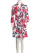 Frances Valentine Floral Print Mini Dress