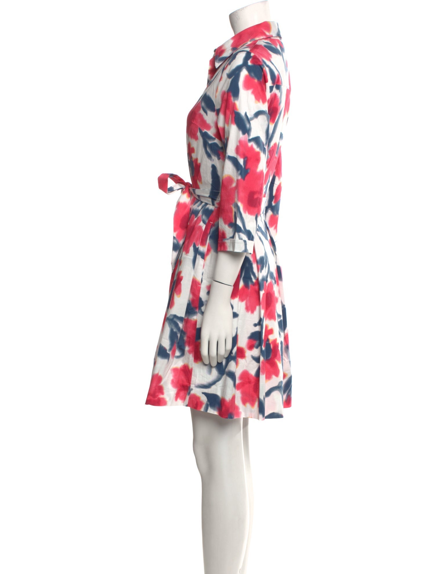 Frances Valentine Floral Print Mini Dress