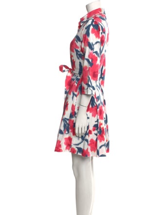 Frances Valentine Floral Print Mini Dress