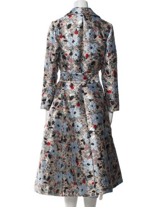 Frances Valentine Floral Print Coat