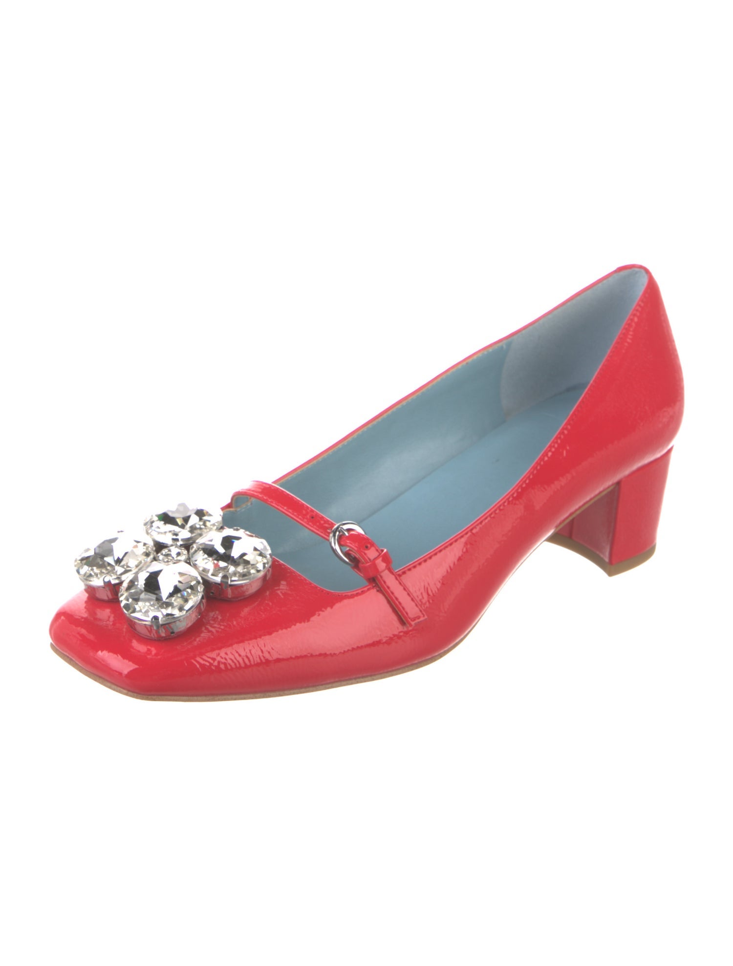 Frances Valentine Patent Leather Pumps