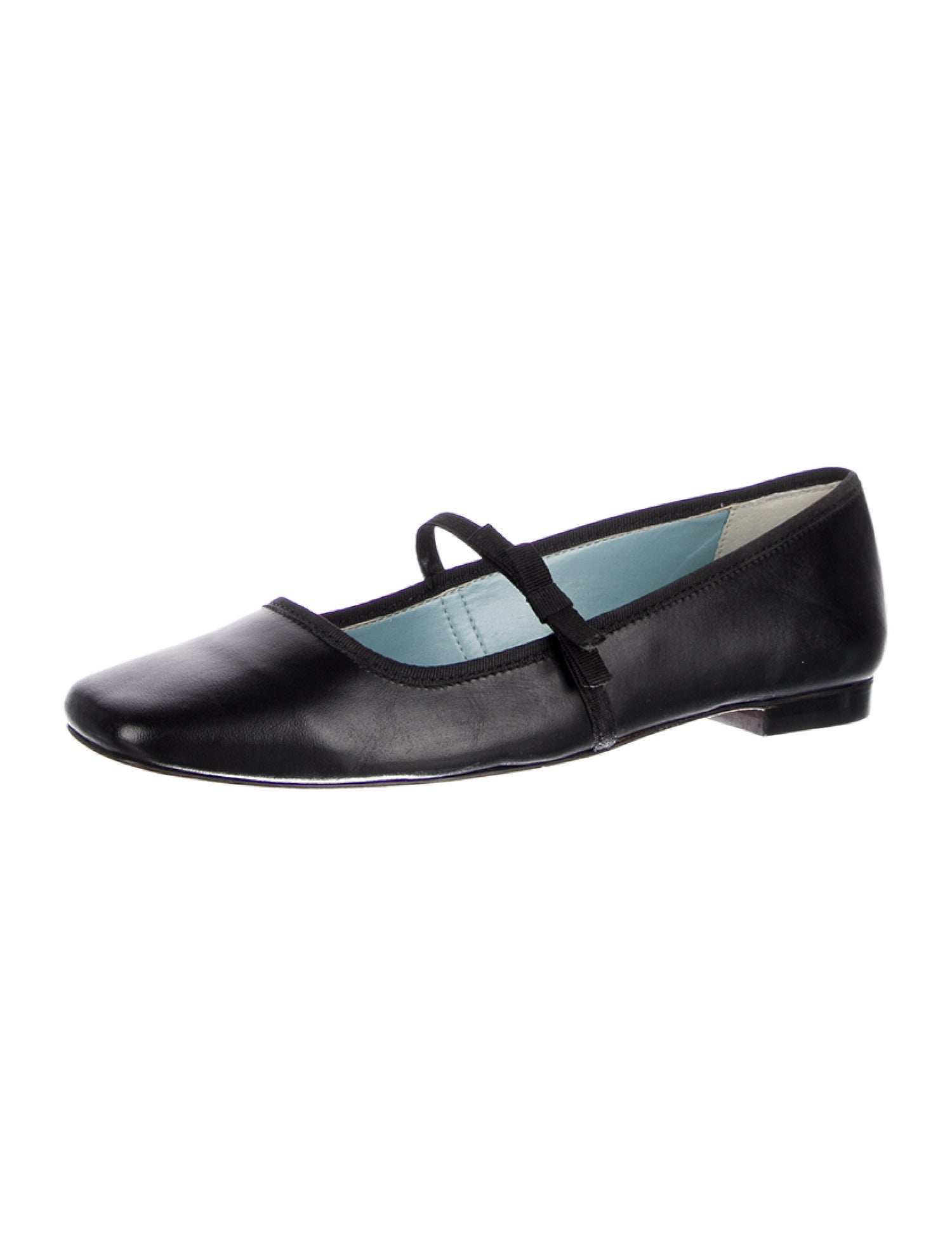 Frances Valentine Leather Mary Jane Flats