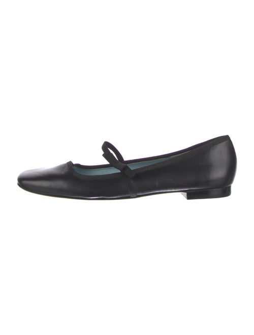Frances Valentine Leather Mary Jane Flats