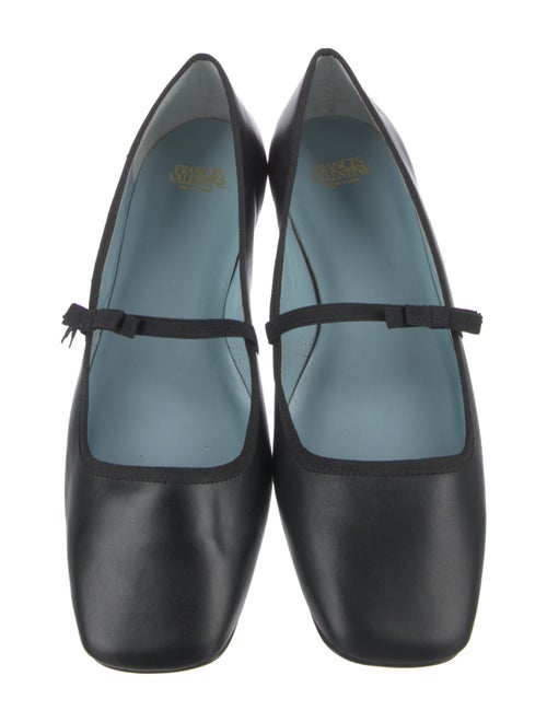 Frances Valentine Leather Mary Jane Flats
