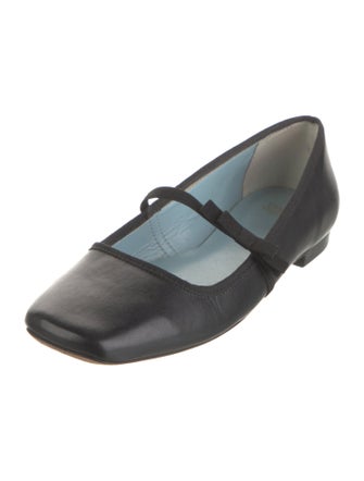 Frances Valentine Leather Mary Jane Flats