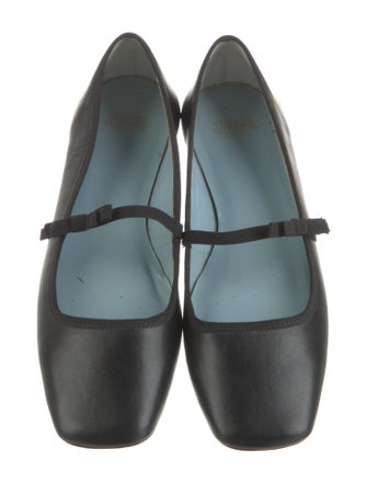 Frances Valentine Leather Mary Jane Flats