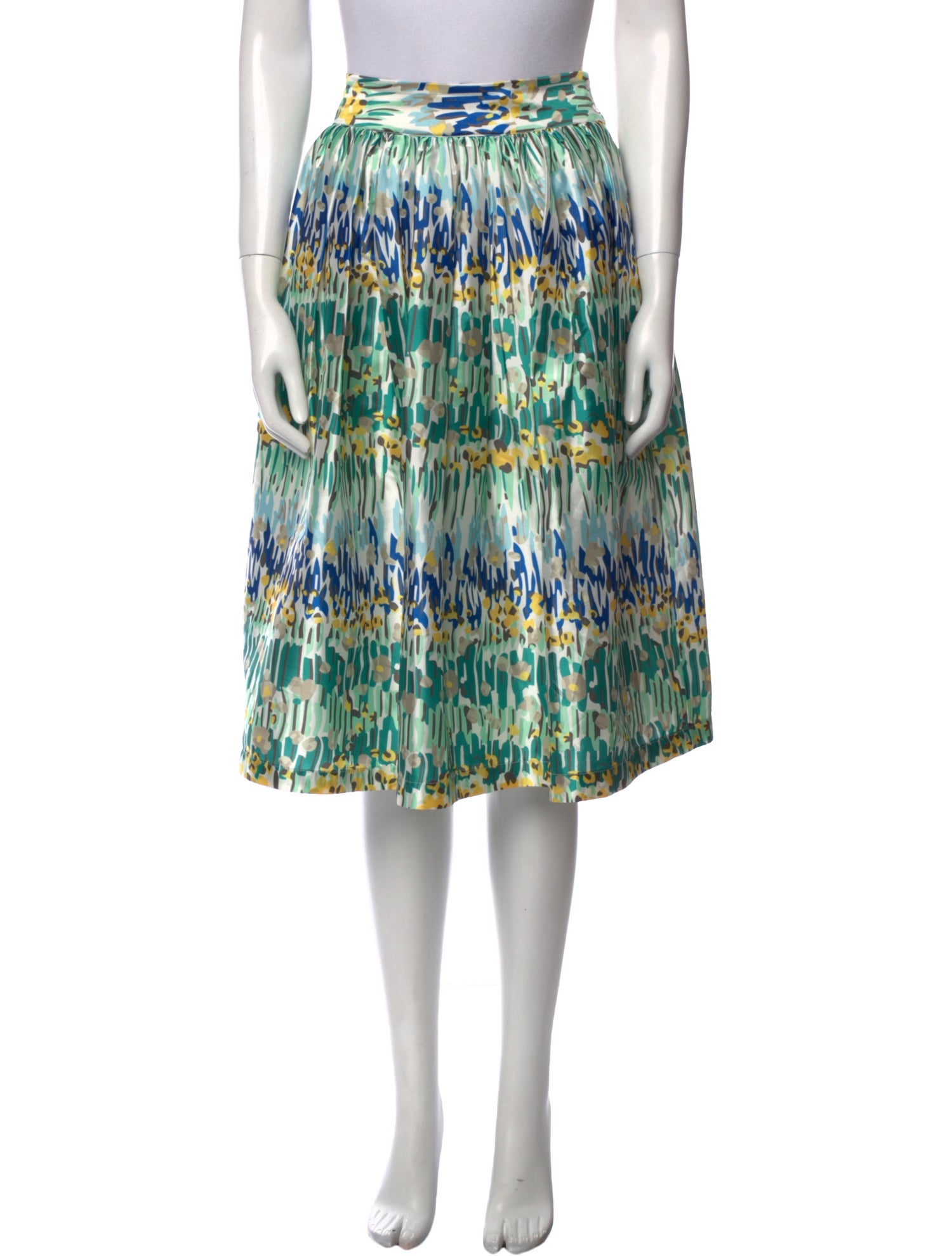 Frances Valentine Printed Knee-Length Skirt