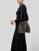 Frances Valentine Embossed Leather Top Handle Bag