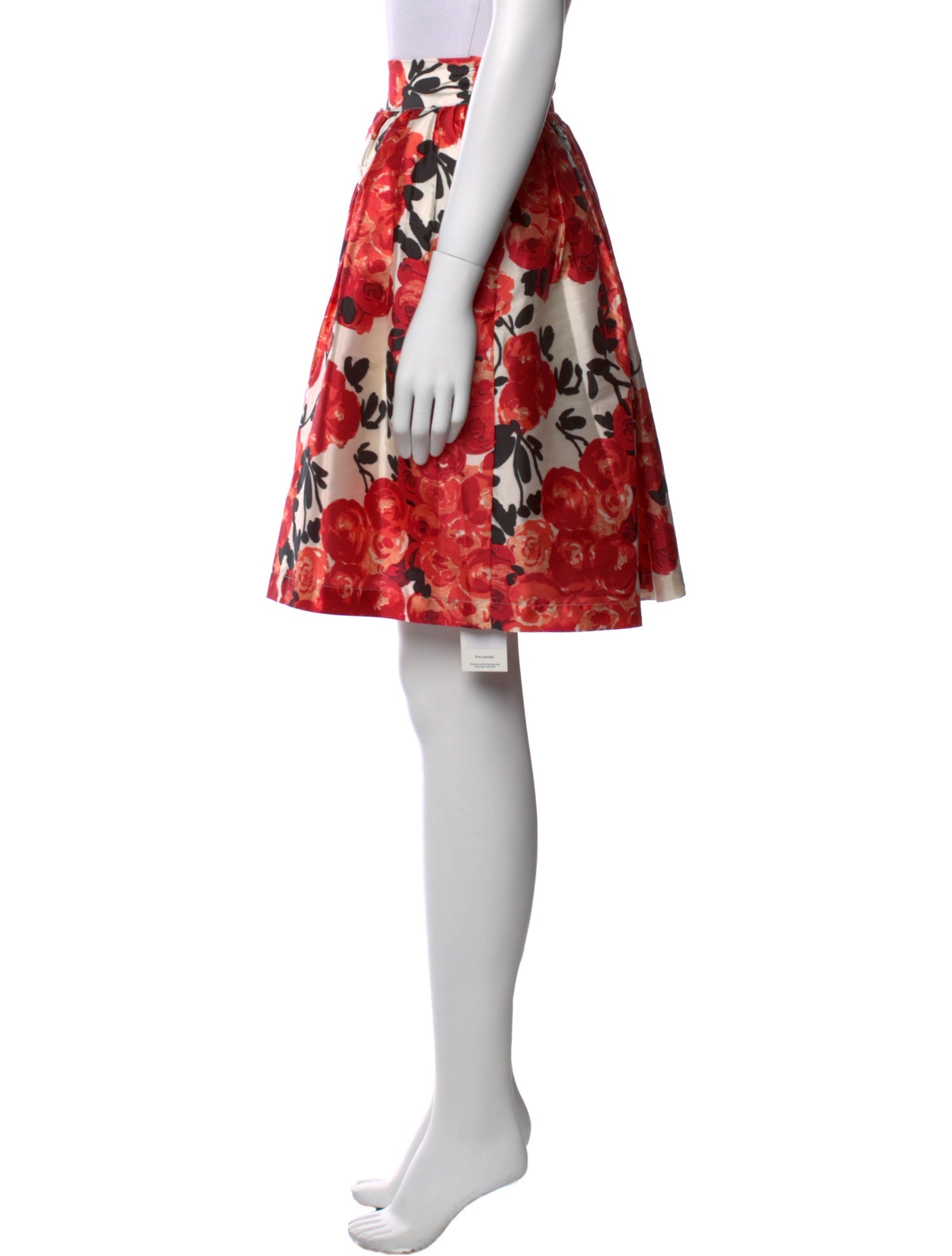 Frances Valentine Printed Knee-Length Skirt