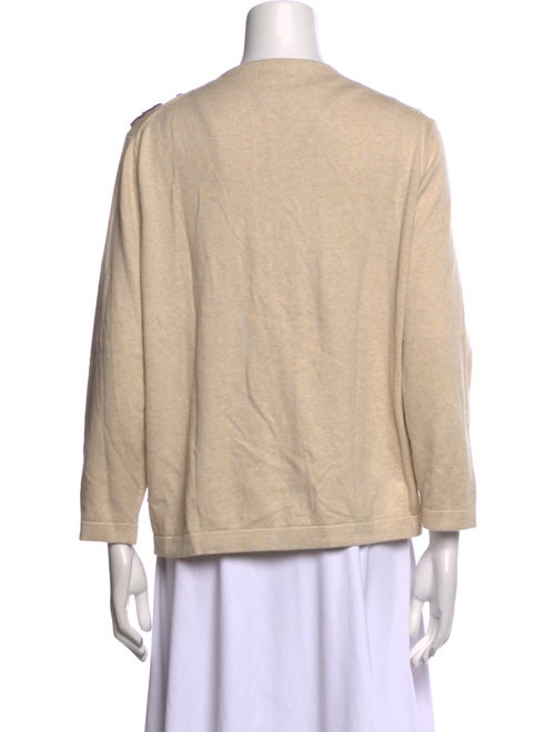 Frances Valentine Printed Crew Neck Sweater