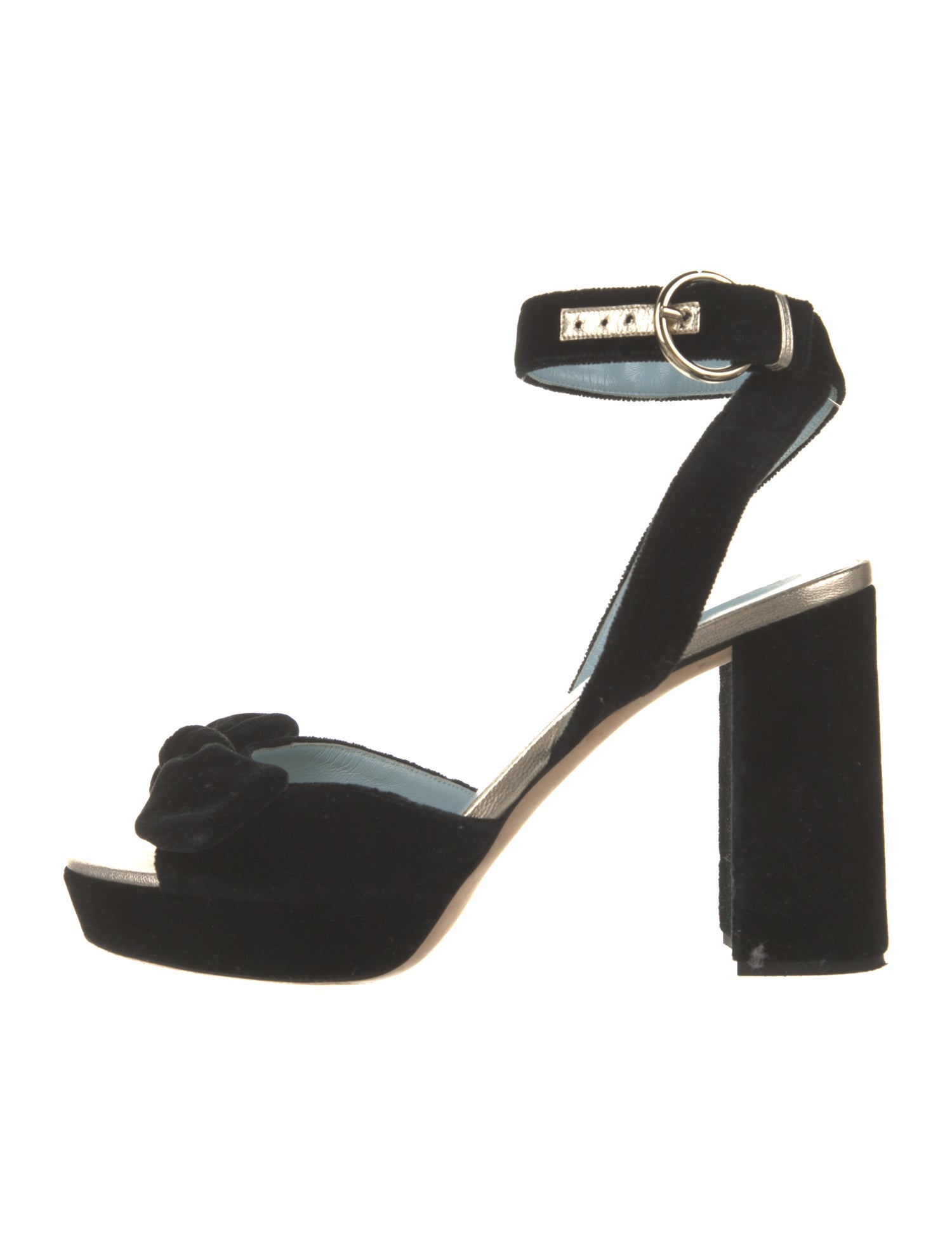 Frances Valentine Velvet Sandals