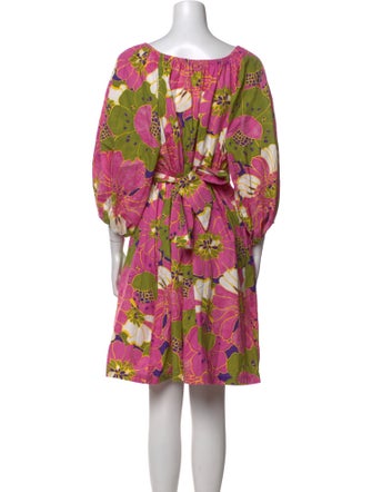 Frances Valentine Floral Print Mini Dress