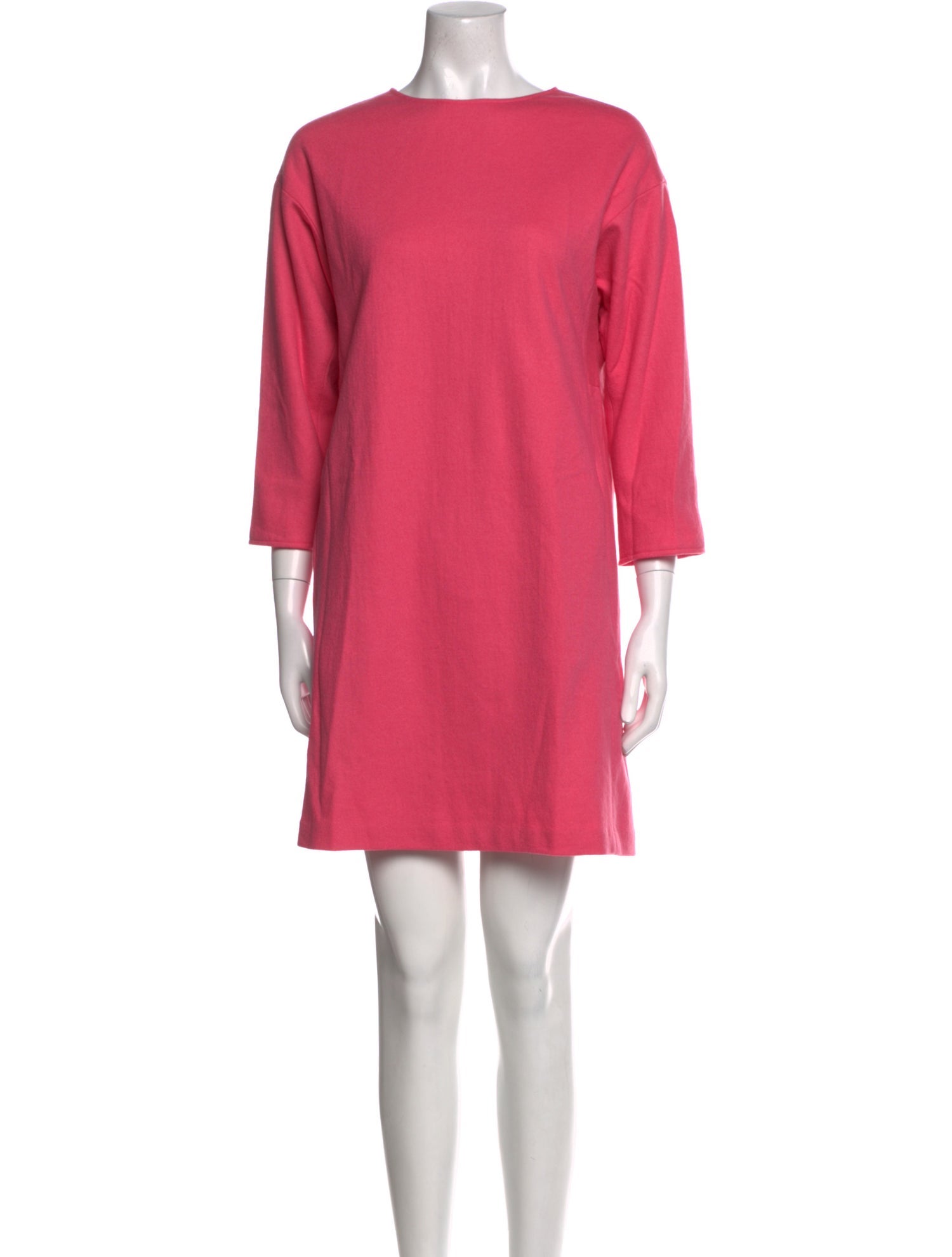 Frances Valentine Bateau Neckline Mini Dress