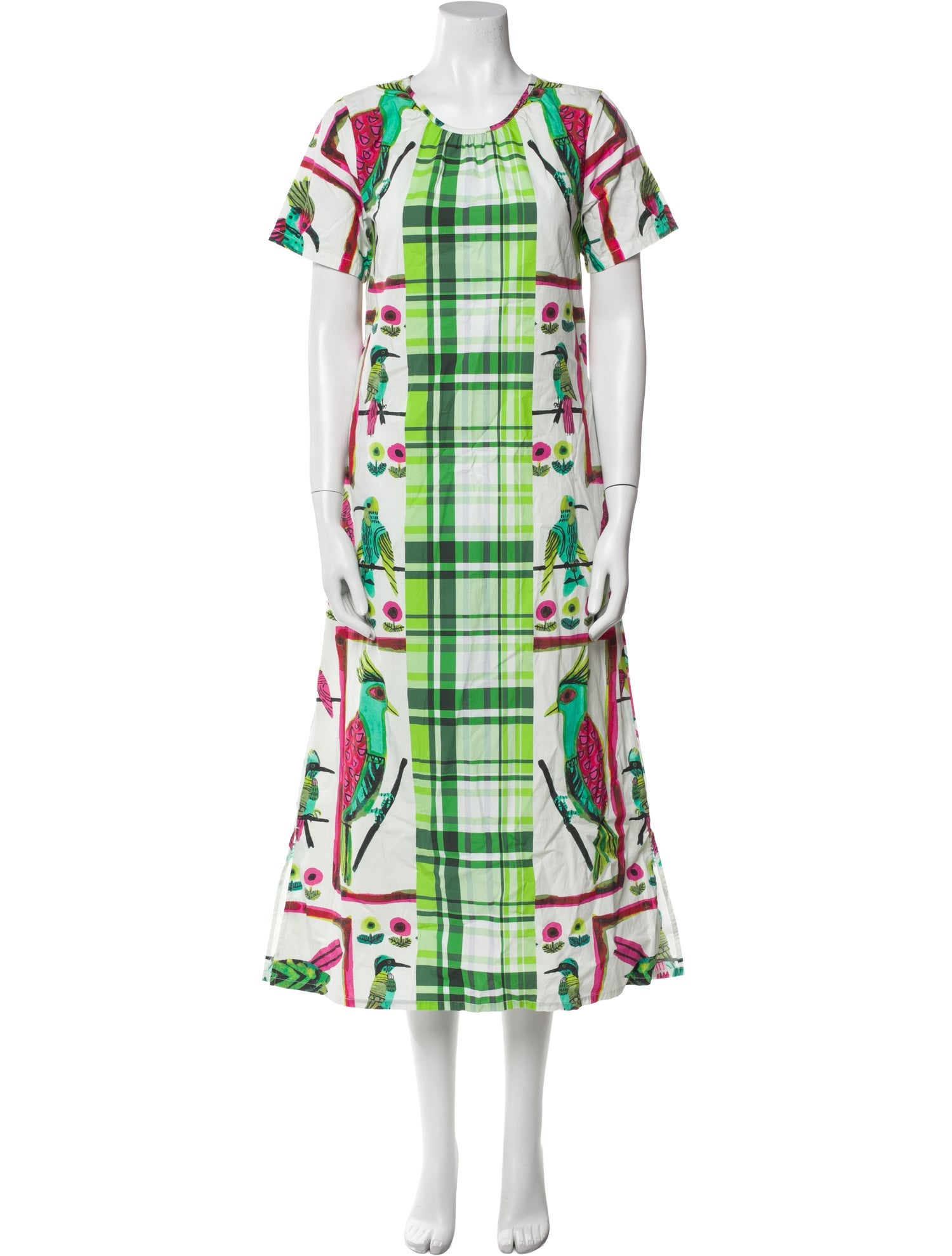 Frances Valentine Printed Midi Length Dress