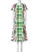 Frances Valentine Printed Midi Length Dress