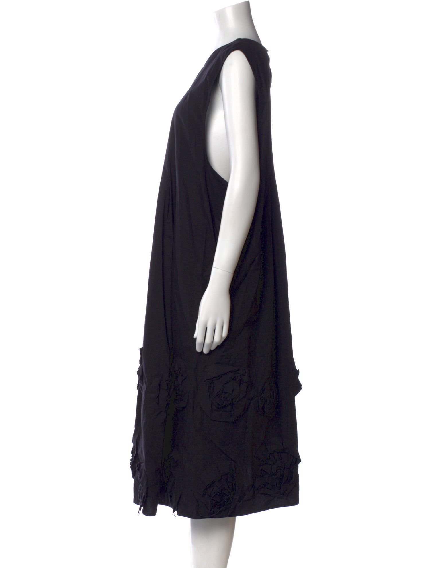 Frances Valentine Scoop Neck Midi Length Dress w/ Tags