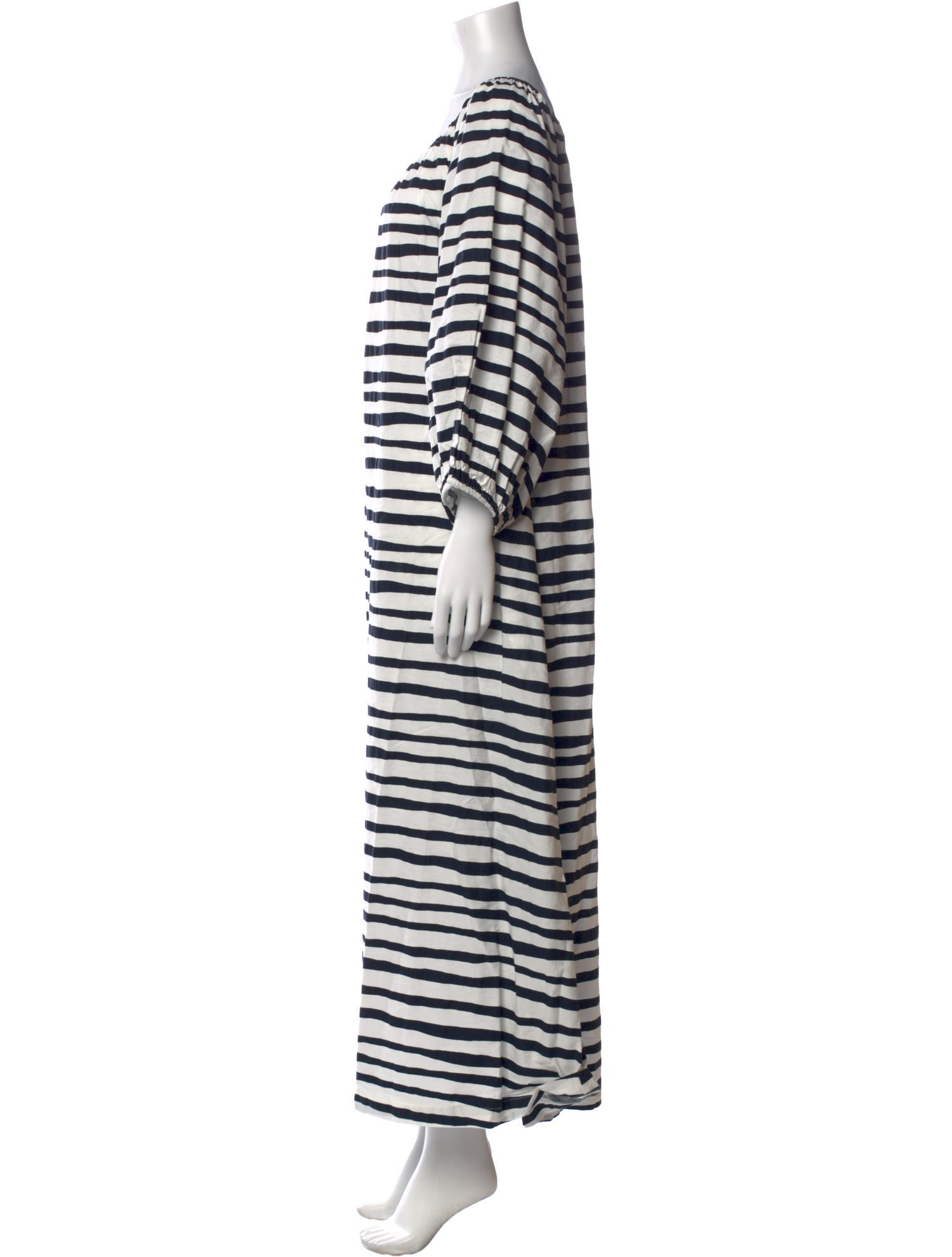 Frances Valentine Striped Long Dress