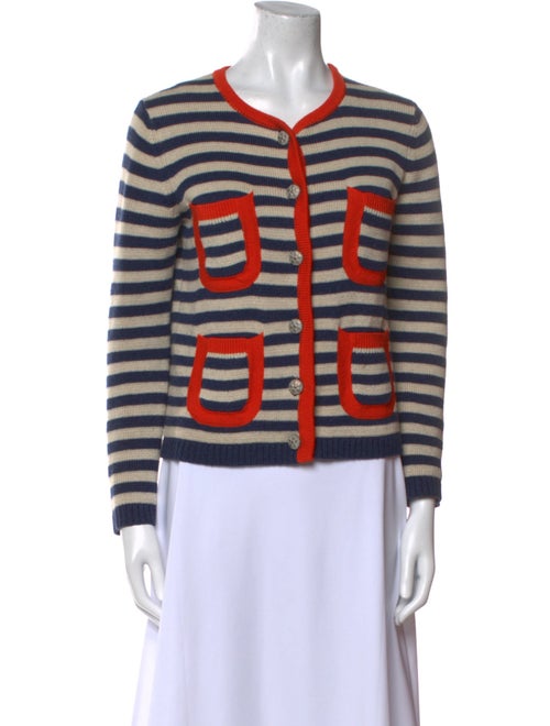 Frances Valentine Striped Crew Neck Sweater