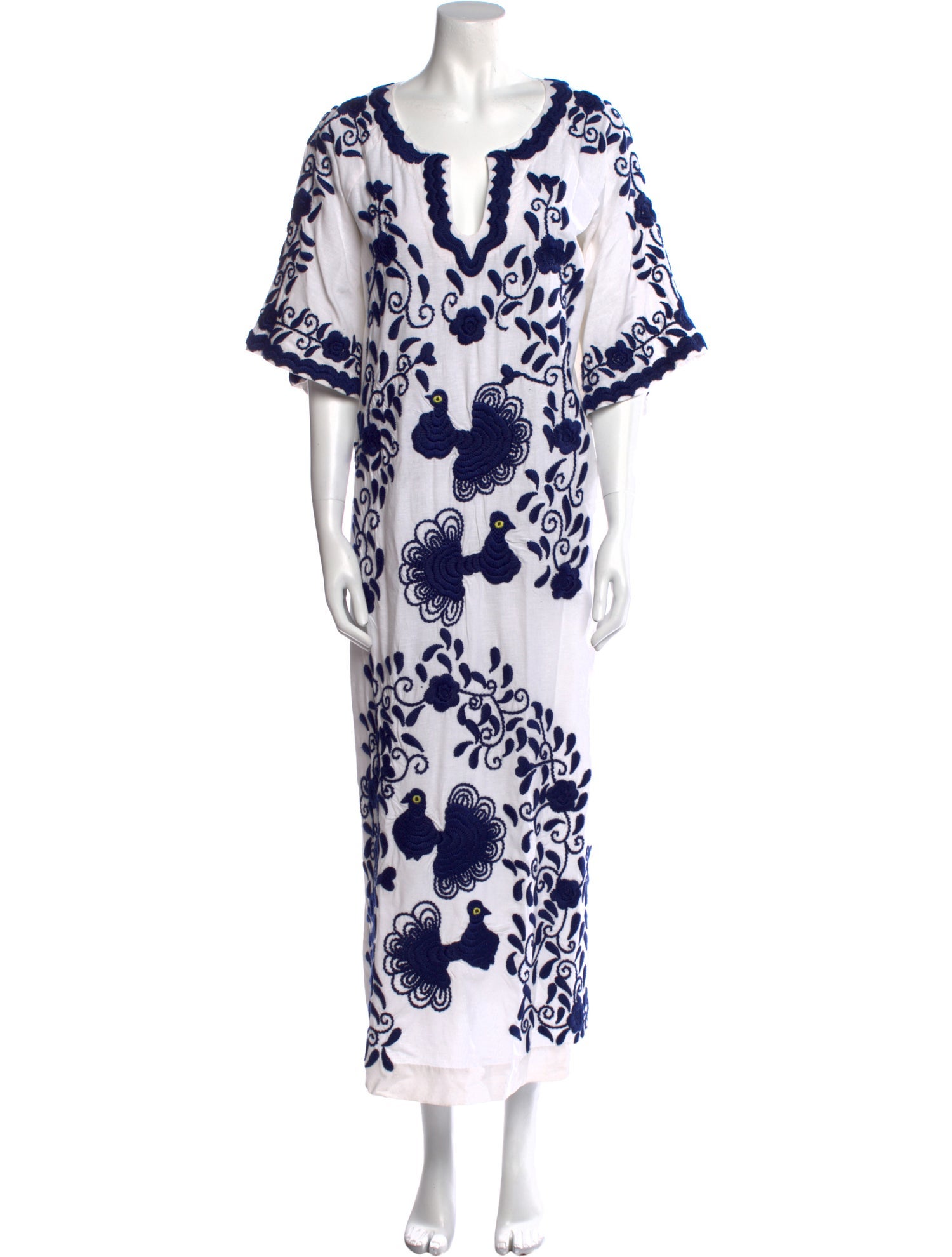 Frances Valentine Printed Long Dress