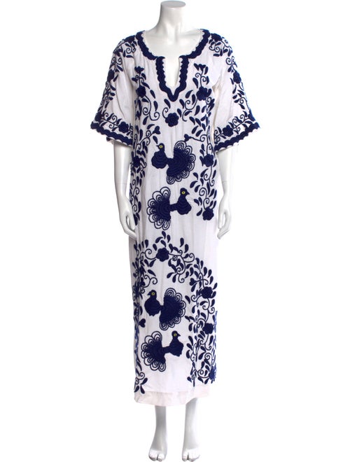 Frances Valentine Printed Long Dress