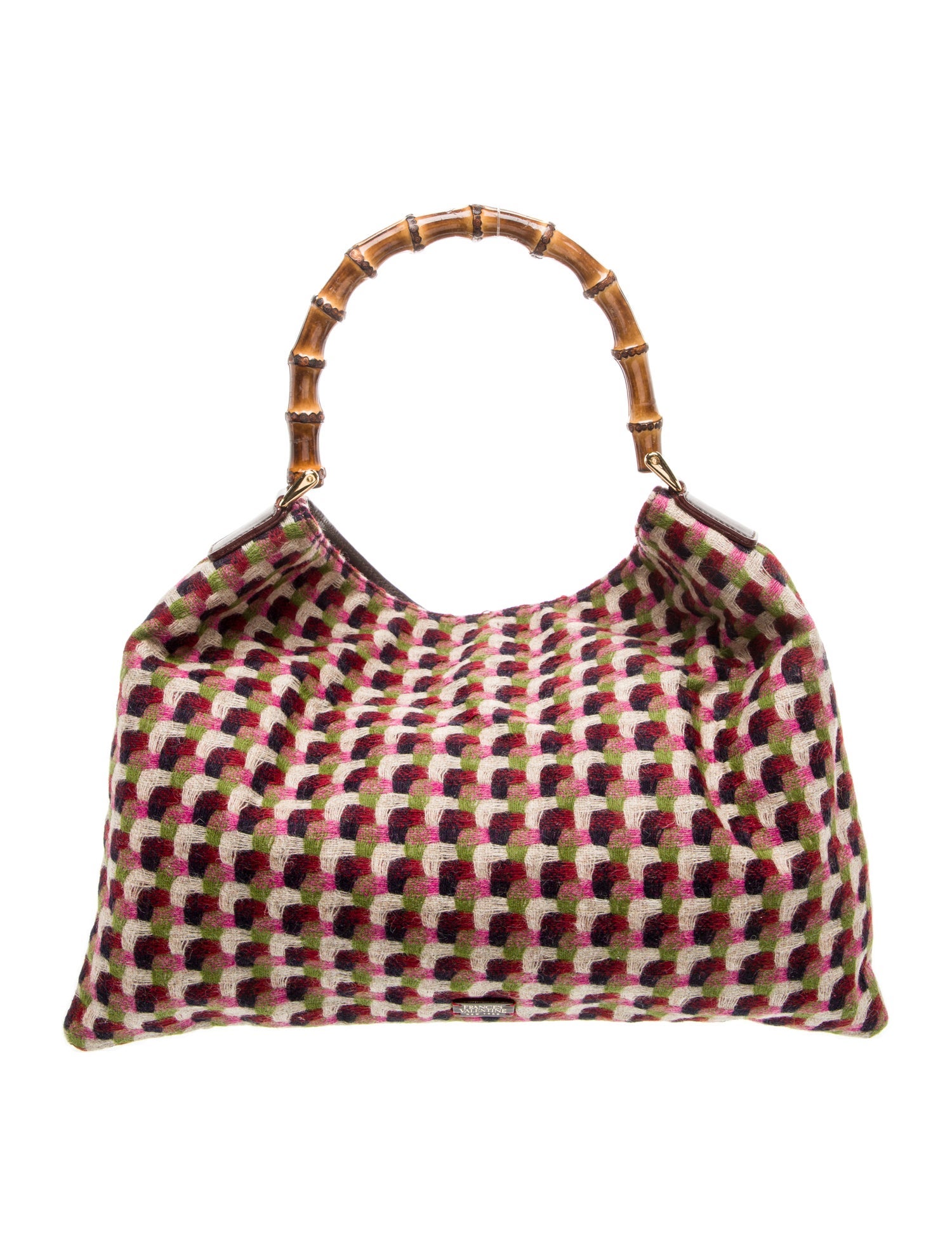 Frances Valentine Wool Top Handle Bag w/ Tags