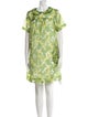 Frances Valentine Floral Print Mini Dress