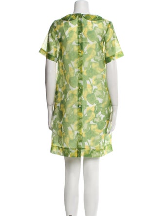 Frances Valentine Floral Print Mini Dress
