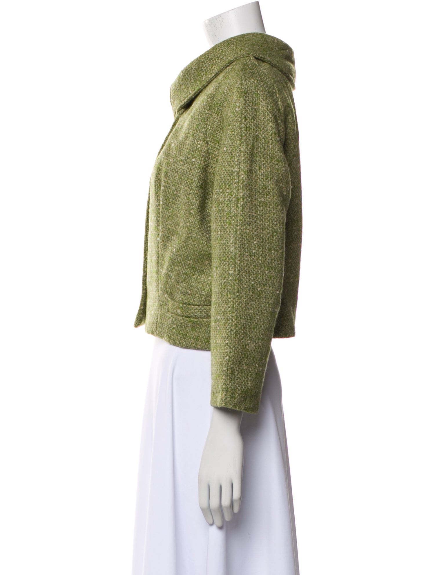 Frances Valentine Wool Tweed Pattern Jacket w/ Tags