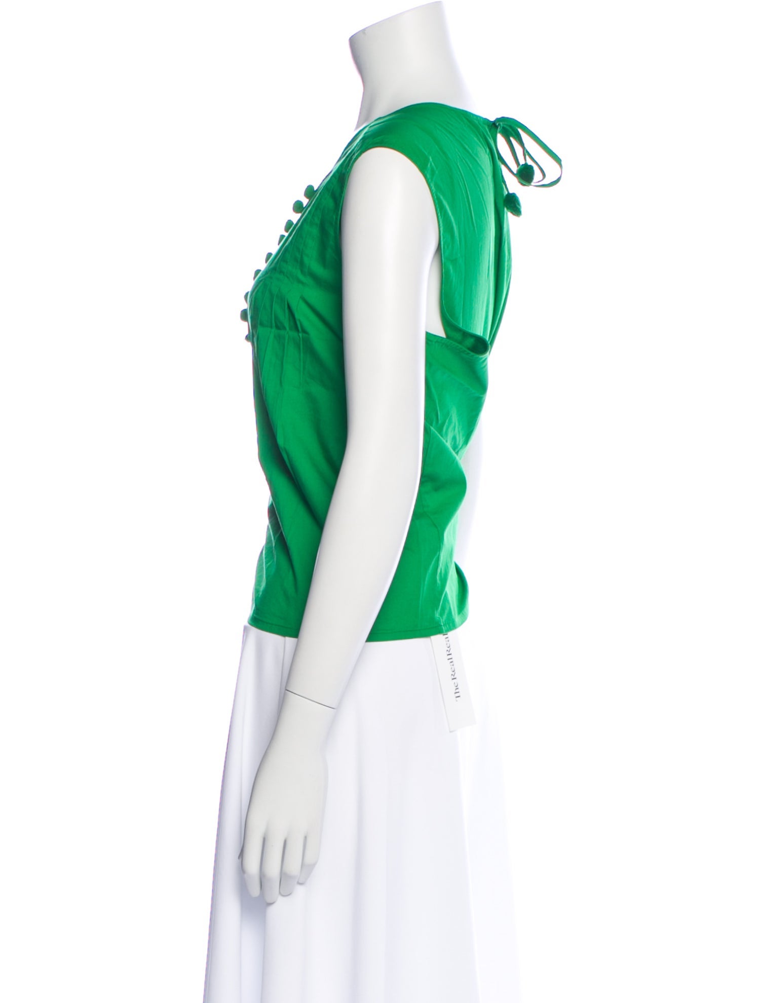 Frances Valentine Scoop Neck Sleeveless Top w/ Tags