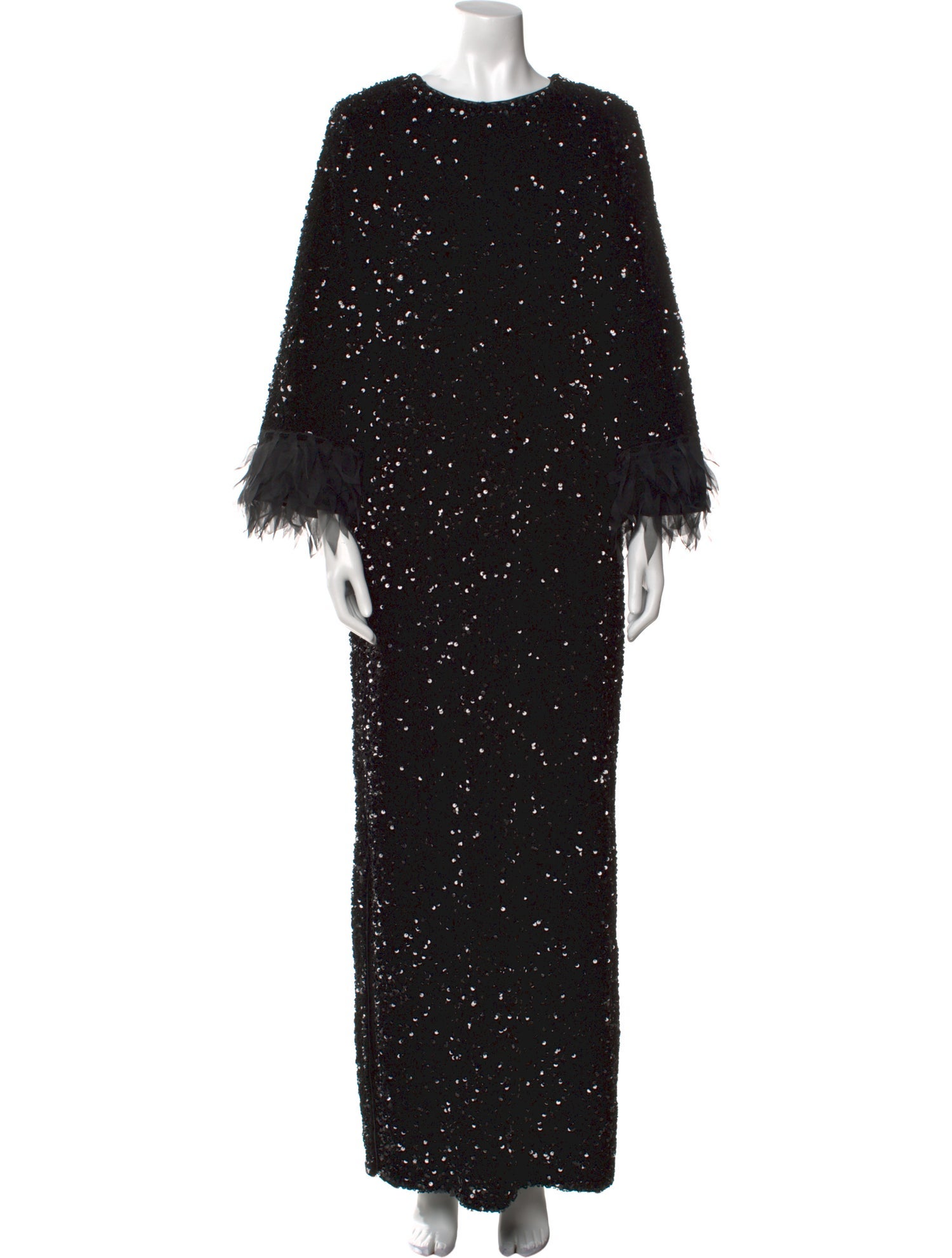 Frances Valentine Crew Neck Long Dress